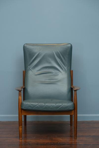 Grete Jalk Grete Jalk Grand Danois Lounge Chair for France Son