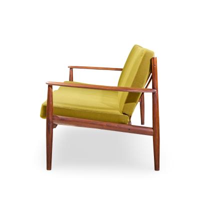 Grete Jalk Grete Jalk for France and Son Mid Century Danish Teak 4 Seater Sofa