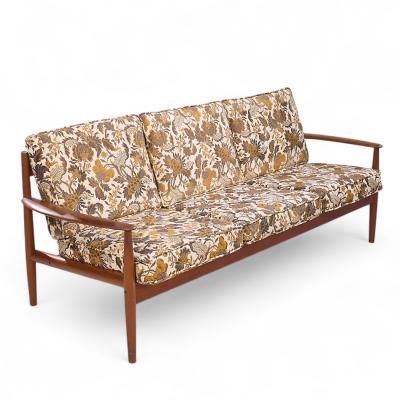 Grete Jalk Grete Jalk for France and Son Mid Century Danish Teak Sofa