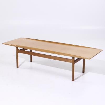 Grete Jalk Grete Jalk for Poul Jeppesen Mid Century Danish Teak Surfboard Coffee Table