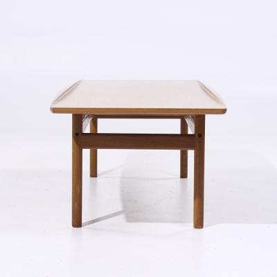 Grete Jalk Grete Jalk for Poul Jeppesen Mid Century Danish Teak Surfboard Coffee Table
