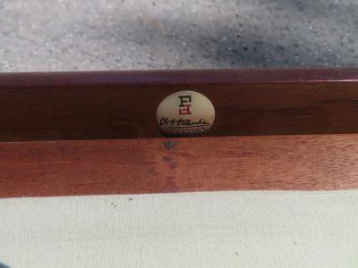Grete Jalk Handsome Teak Grete Jalk 3 Seater Sofa for France and Son
