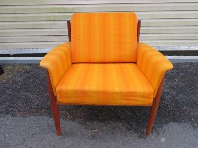 Grete Jalk Outstanding Grete Jalk Teak Lounge Chair Midcentury Danish Modern
