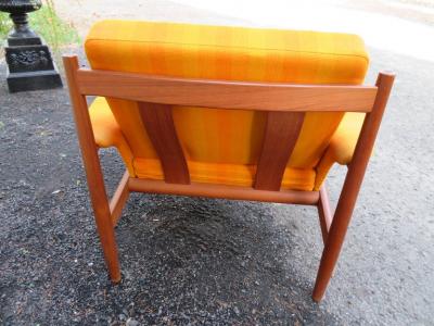 Grete Jalk Outstanding Grete Jalk Teak Lounge Chair Midcentury Danish Modern