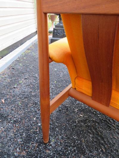 Grete Jalk Outstanding Grete Jalk Teak Lounge Chair Midcentury Danish Modern