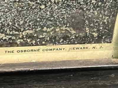 Grif Teller ILLUMINATED ART DECO TRAIN DIORAMA PRINT BY GRIF TELLER