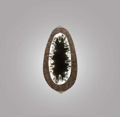 Grotto Rock Crystal Sconces by Phoenix