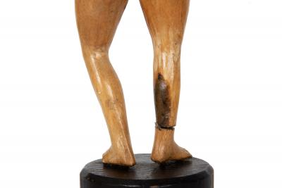 Group of 15 Carved Wood Sculpture Figural Studies or Artist Models 20th Century