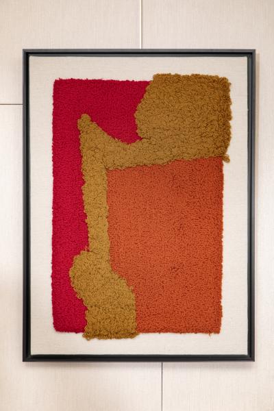 Group of 3 Harry Hilson Framed Wool Tapestries