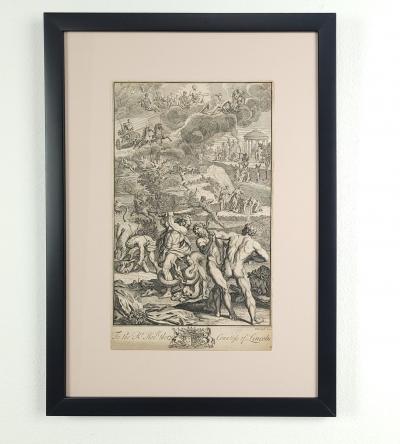 Group of Five Engravings from Ovids Metamorphoses England 1717