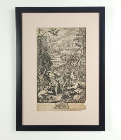 Group of Five Engravings from Ovids Metamorphoses England 1717