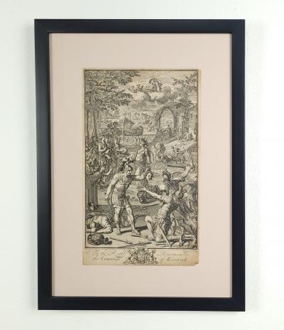 Group of Five Engravings from Ovids Metamorphoses England 1717