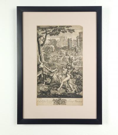 Group of Five Engravings from Ovids Metamorphoses England 1717