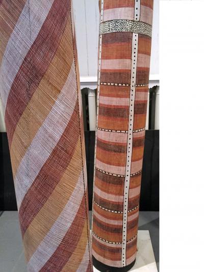 Group of Hollow Logs by Aboriginal Artists