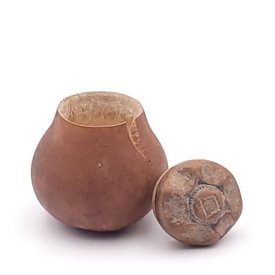 Group of Three Seed Pod Storage Containers Probably SE Asian 19th Century