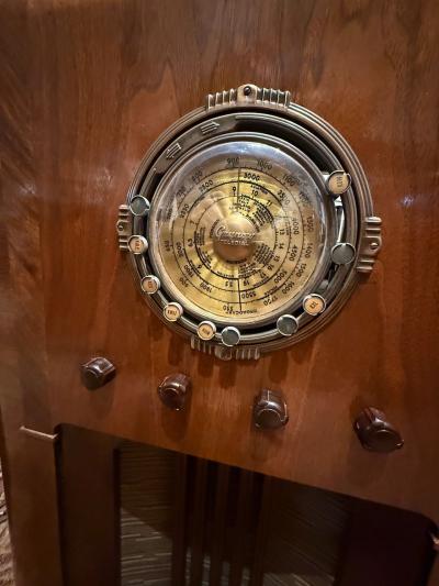 Grunow Model 1291 Teledial Console Radio Art Deco Bluetooth