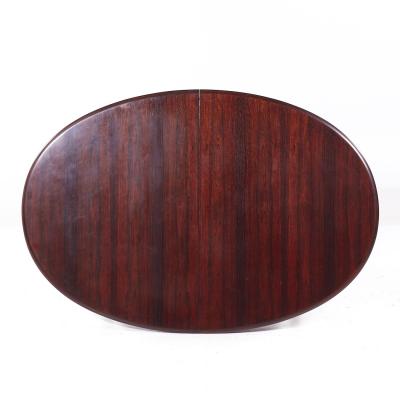 Gudme M belfabrik Gudme M belfabrik MCM Danish Rosewood Expanding Dining Table with 2 Leaves