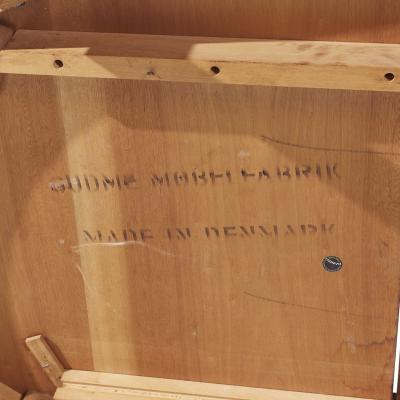 Gudme M belfabrik Gudme M belfabrik MCM Danish Rosewood Expanding Dining Table with 2 Leaves