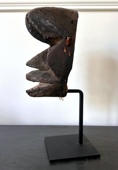 Guere Mask from Cote dIvoire Africa with Sothebys Sticker