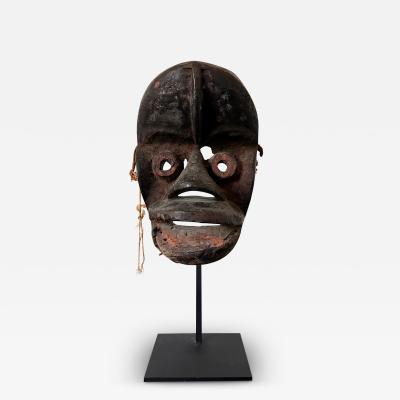 Guere Mask from Cote dIvoire Africa with Sothebys Sticker