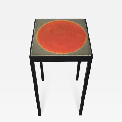 Gueridon Group Baby Side Table with Roger Capron Tile s 