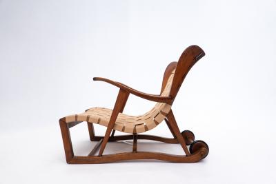 Guglielmo Pecorini Mid Century Modern Armchair by Guglielmo Pecorini