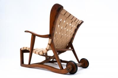 Guglielmo Pecorini Mid Century Modern Armchair by Guglielmo Pecorini