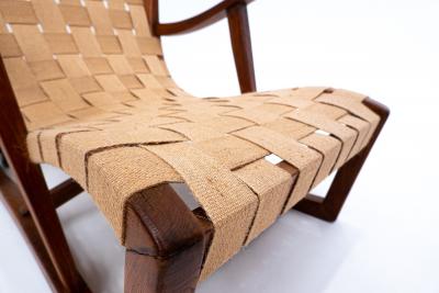 Guglielmo Pecorini Mid Century Modern Armchair by Guglielmo Pecorini