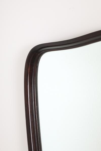 Guglielmo Ulrich Guglielmo Ulrich Att Carved Walnut Wall Mirror Italy circa 1940