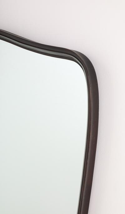 Guglielmo Ulrich Guglielmo Ulrich Att Carved Walnut Wall Mirror Italy circa 1940