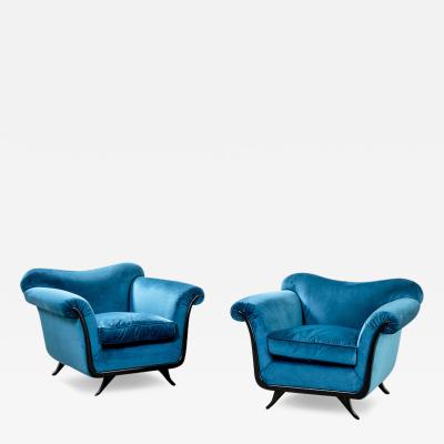 Guglielmo Ulrich Guglielmo Ulrich Pair of Armchairs 1950