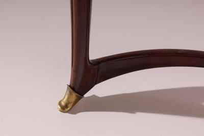 Guglielmo Ulrich Italian Marble Top Console Table in the Style of Guglielmo Ulrich 1950s