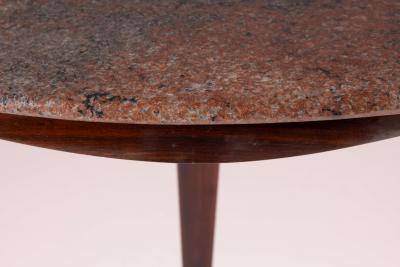 Guglielmo Ulrich Italian Marble Top Console Table in the Style of Guglielmo Ulrich 1950s