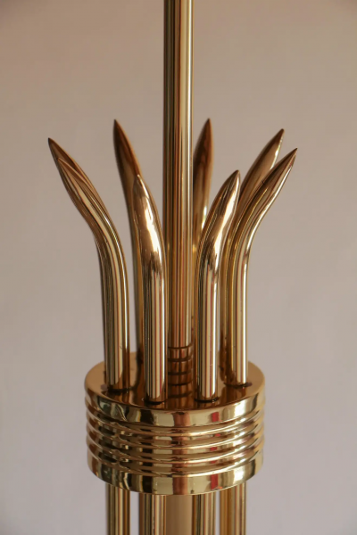 Guglielmo Ulrich Italian Mid Century Chandelier Attributed to Guglielmo Ulrich 1945s