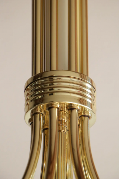 Guglielmo Ulrich Italian Mid Century Chandelier Attributed to Guglielmo Ulrich 1945s