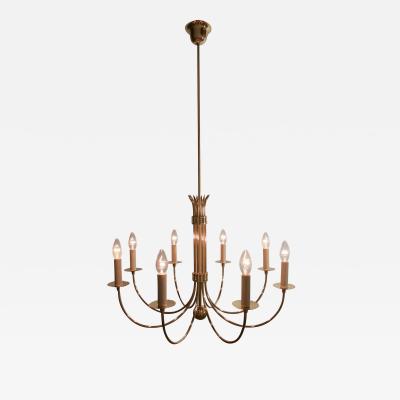 Guglielmo Ulrich Italian Mid Century Chandelier Attributed to Guglielmo Ulrich 1945s