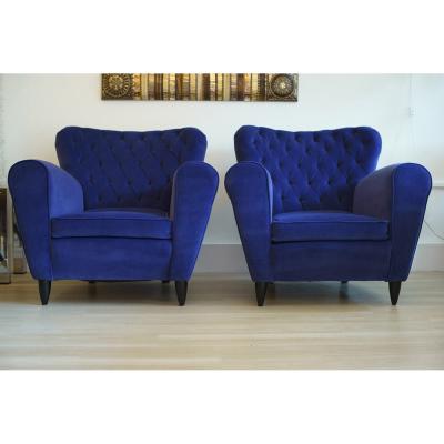 Guglielmo Ulrich PAIR OF ARMCHAIRS BY GUGLIELMO ULRICH