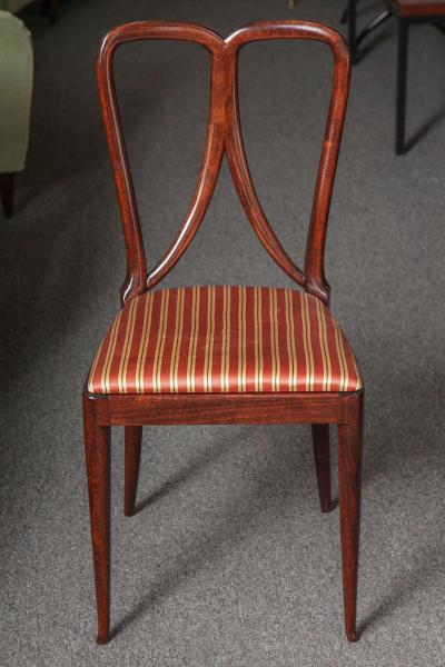 Guglielmo Ulrich Set of Eight Dining Chairs by Guglielmo Ulrich