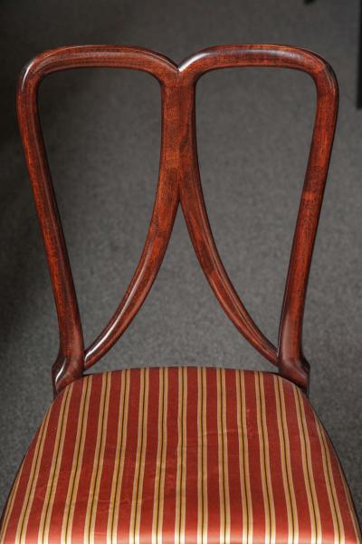 Guglielmo Ulrich Set of Eight Dining Chairs by Guglielmo Ulrich