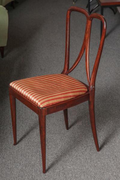 Guglielmo Ulrich Set of Eight Dining Chairs by Guglielmo Ulrich