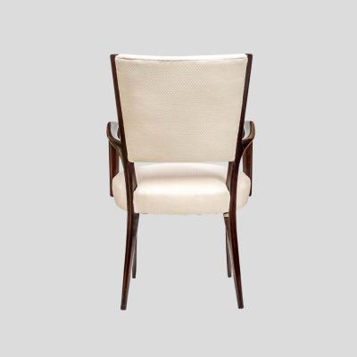 Guglielmo Ulrich Vintage desk chair with arms Italian Design by Guglielmo Ulrich