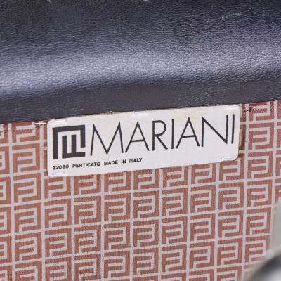 Guido Faleschini Guido Faleschini for Mariani Mid Century Big Executive Leather Desk Chair