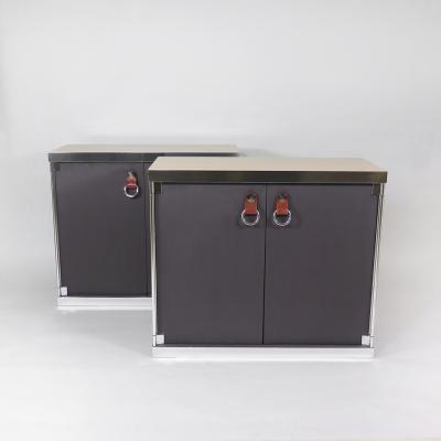 Guido Faleschini Pair of Two Door Cabinets