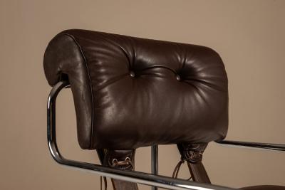 Guido Faleschini Set of Five Tucroma Chairs by Guido Faleschini for i4 Mariani Italy 1970s