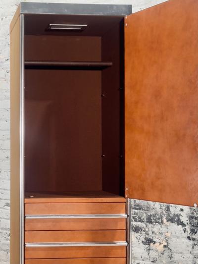 Guido Faleschini Wardrobe Cabinet Bar by Guido Faleschini for Mariani Pace Italy 1970