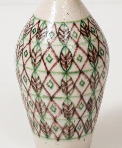 Guido Gambone Ceramic Bottle with Stopper by Guido Gambone