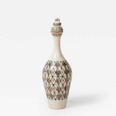 Guido Gambone Ceramic Bottle with Stopper by Guido Gambone