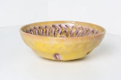 Guido Gambone Gamboni Small Yellow Bowl