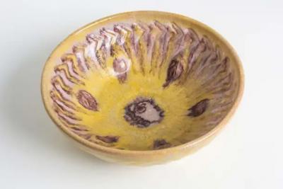 Guido Gambone Gamboni Small Yellow Bowl