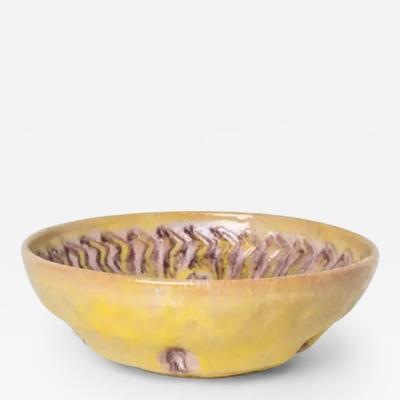 Guido Gambone Gamboni Small Yellow Bowl